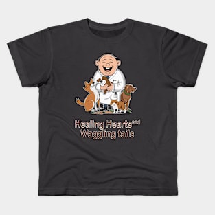 healing hurts and waggling tails Kids T-Shirt